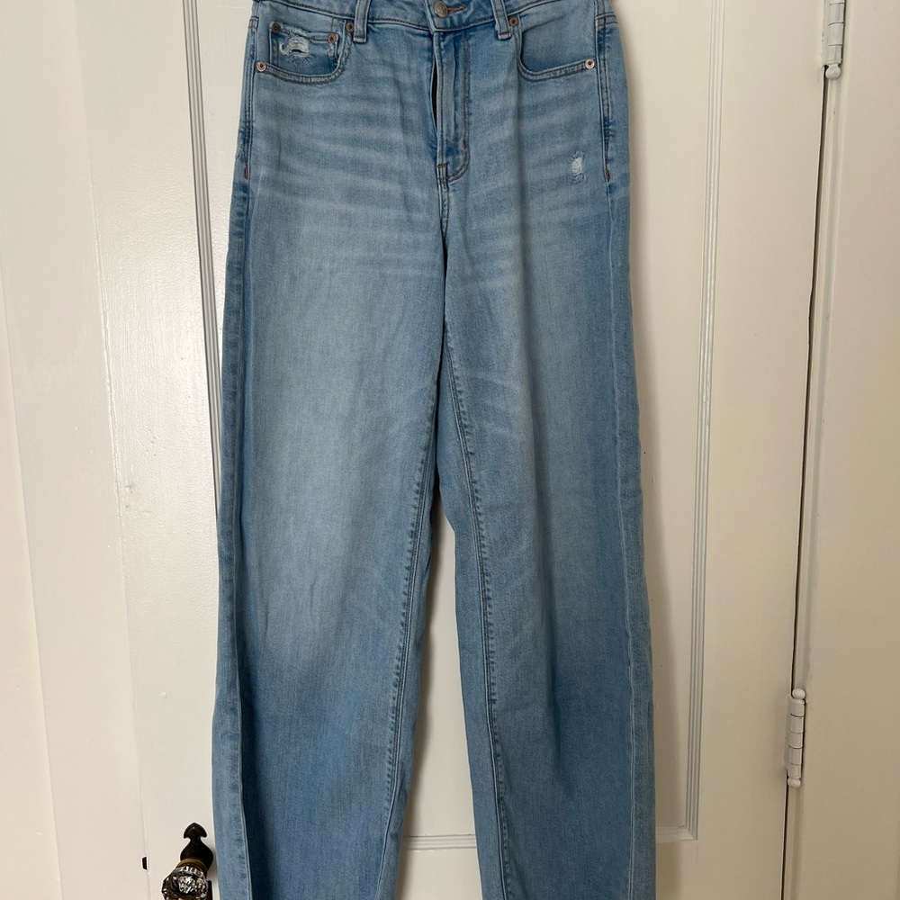 American Eagle Outfitters Light Blue Flare Jeans